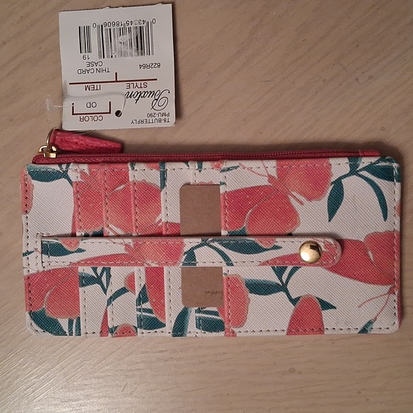 Buxton Thin Card Wallet - Picture 4 of 8